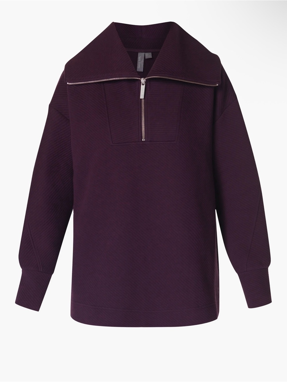 Radiant Oversize Half Zip Sweatshirt size S new no tags by Sweaty Beatty